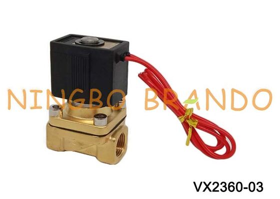SMC টাইপ VX2360-03 3/8'' ব্রাস সোলেনয়েড ভালভ AC220V AC110V DC24V