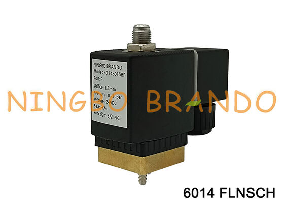 Burkert টাইপ 6014 C FLNSCH ব্রাস সোলেনয়েড ভালভ সাব বেস 1.5 2.0 NBR EPDM FKM