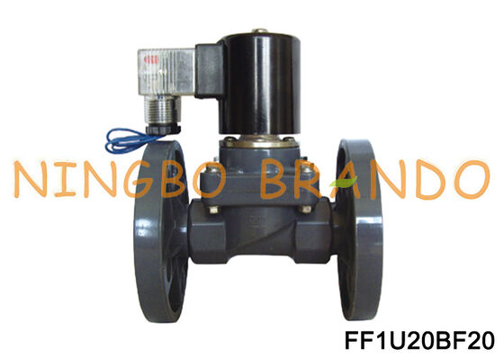 3/4'' ফ্ল্যাঞ্জড ডায়াফ্রাম ভালভ UPVC DN20 অ্যান্টি-জারসিভ ভালভ
