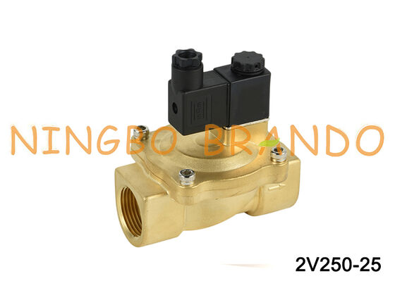 Airtac টাইপ 2V250-25 2 ওয়ে সোলেনয়েড ভালভ এয়ার ভালভ AC220V 110V DC12V 24V