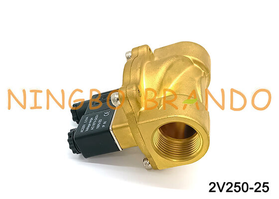 Airtac টাইপ 2V250-25 2 ওয়ে সোলেনয়েড ভালভ এয়ার ভালভ AC220V 110V DC12V 24V