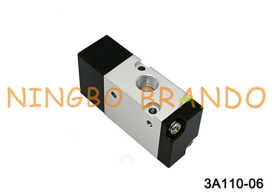 AIRTAC টাইপ নিউম্যাটিক কন্ট্রোল ভালভ 3A110-06 1/8'' 3 ওয়ে এয়ার পাইলট ভালভ
