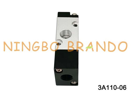 AIRTAC টাইপ নিউম্যাটিক কন্ট্রোল ভালভ 3A110-06 1/8'' 3 ওয়ে এয়ার পাইলট ভালভ