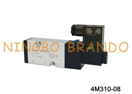 Airtac টাইপ 4M310-08 NAMUR Solenoid ভালভ 5/2 উপায় 4M সিরিজ