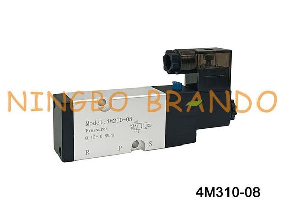 Airtac টাইপ 4M310-08 NAMUR Solenoid ভালভ 5/2 উপায় 4M সিরিজ