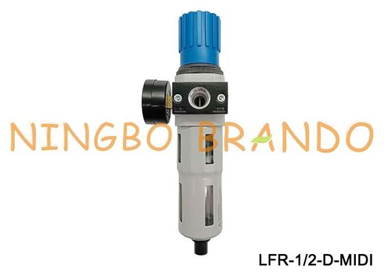 ফেস্টো টাইপ LFR-1/2-D-MIDI-A 159585 ফিল্টার রেগুলেটর প্রেসার গেজ সহ
