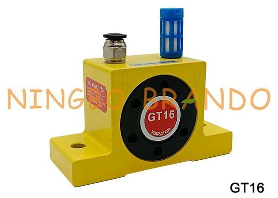 GT16 1/4 BSPP Golden Pneumatic Turbine Vibrator For Industrial Hopper