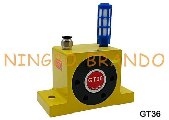 GT36 G 3/8'' শিল্প হপারের জন্য অ্যালুমিনিয়াম বায়ুসংক্রান্ত টারবাইন ভাইব্রেটর