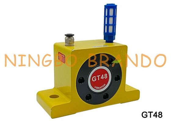 হপার গোল্ডেন এর জন্য GT48 3/8'' বায়ুসংক্রান্ত টারবাইন ভাইব্রেটর সাইলেন্ট গোল্ডেন ইন্ডাস্ট্রিয়াল ভাইব্রেটর