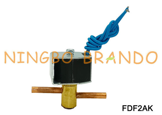 সোলেনয়েড ভালভ FDF2AK NO সিরিজ রেফ্রিজারেশন ভালভ সানহুয়া টাইপ 1/4''