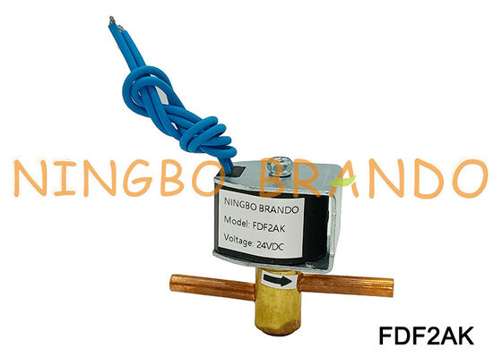 সোলেনয়েড ভালভ FDF2AK NO সিরিজ রেফ্রিজারেশন ভালভ সানহুয়া টাইপ 1/4''