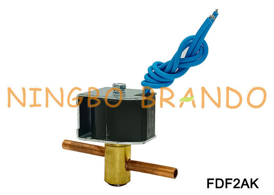 সোলেনয়েড ভালভ FDF2AK NO সিরিজ রেফ্রিজারেশন ভালভ সানহুয়া টাইপ 1/4''