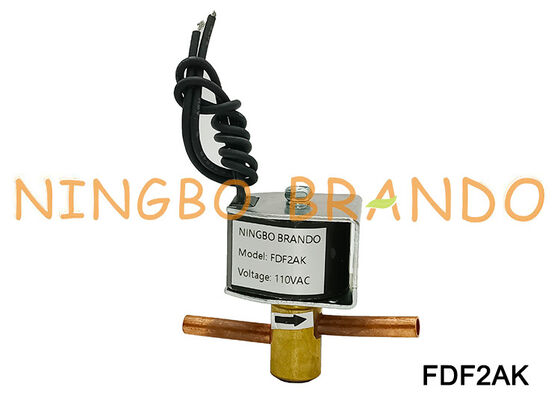 SANHUA টাইপ FDF2AK01 সোলেনয়েড ভালভ সাধারণত খোলা 24V 110V 220V