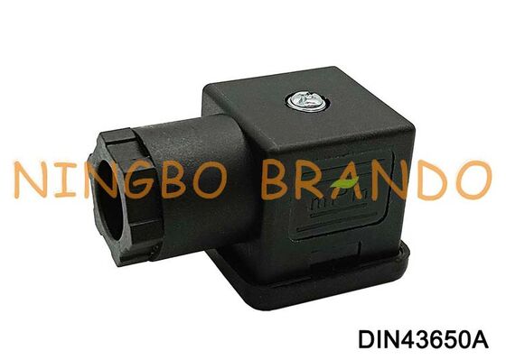 DIN43650A Solenoid কয়েল সংযোগকারী 18mm 3 PIN DIN 43650 Type A