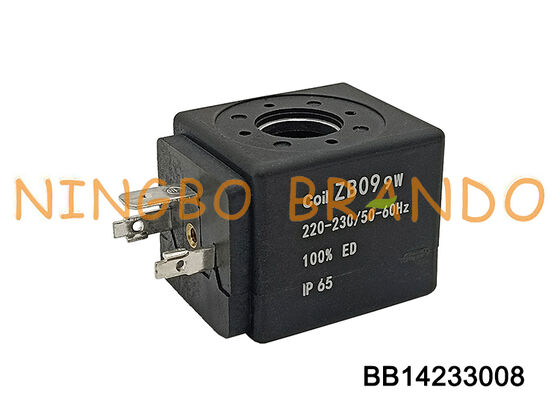 এসপ্রেসো কফি মেশিনের জন্য পার্কার টাইপ ZB09 9W 110v-120v সোলেনয়েড ভালভ কয়েল