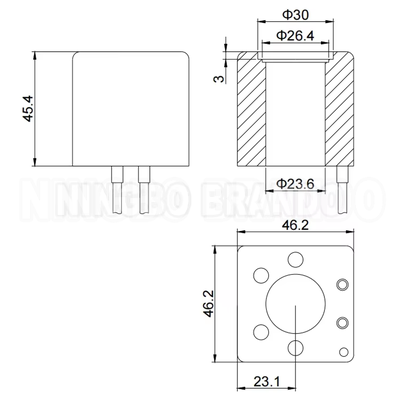 ভিকার্স প্রকার P/N 02-101731 P/N 02-101732 হাইড্রোলিক সোলিনয়েড কয়েল 110V 220V