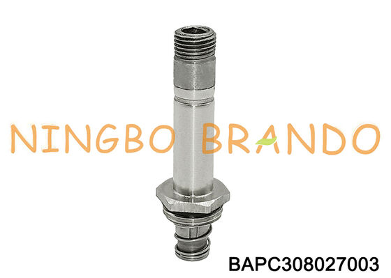 S9 M12 Thread Stainless Steel Tube 3/2 Way NC Solenoid Valve Armature Assembly