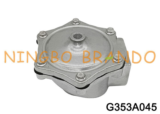 ASCO টাইপ G353A045 2/2 NC G1-1/2 থ্রেডেড অ্যালুমিনিয়াম পাইলট পরিচালিত ভালভ