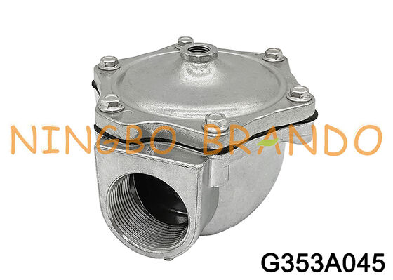 ASCO টাইপ G353A045 2/2 NC G1-1/2 থ্রেডেড অ্যালুমিনিয়াম পাইলট পরিচালিত ভালভ