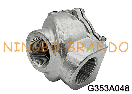 G353A048 বায়ু নিয়ন্ত্রিত পালস ভালভ 2 ইঞ্চি ডায়াফ্রাম ধুলো নিয়ন্ত্রণ ভালভ