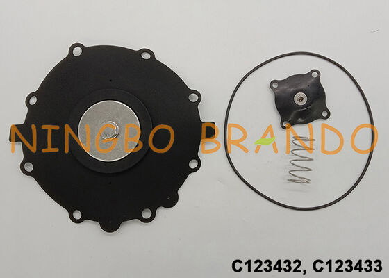 C123432 C123433 ASCO টাইপ SCG353D060 SCG353G060 G353.058 পালস ভালভের জন্য ডায়াফ্রাম কিট