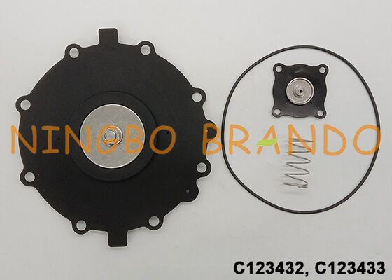 C123432 C123433 ASCO টাইপ SCG353D060 SCG353G060 G353.058 পালস ভালভের জন্য ডায়াফ্রাম কিট