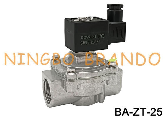 স্ট্রেইট থ্রু পালস জেট ভালভ 1 ইঞ্চি DC24V AC110V AC220V