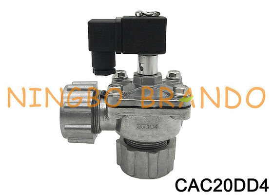 CAC20DD4 3/4'' পালস ভালভ RCA3PV পাইলট ভালভ ডান কোণ বাদামের প্রকার পালস ভালভ