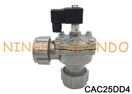 CAC25DD4 CAC25DD4002 1'' বৈদ্যুতিক ডান কোণ পালস ভালভ 220V 24V