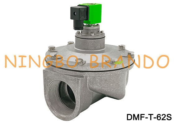 ইলেক্ট্রোম্যাগনেটিক পালস ভালভ DMF-T-62S 2-1/2 ইঞ্চি সোলেনয়েড ভালভ 24V 220V
