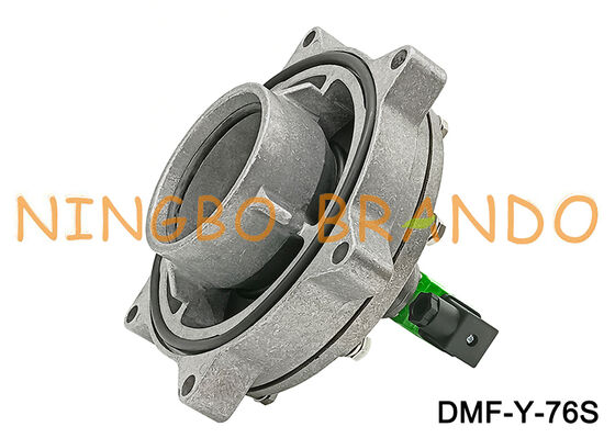 নিমজ্জিত পালস সোলেনয়েড ভালভ DMF-Y-76S ডাস্ট কালেক্টর 3'' ডায়াফ্রাম ভালভ