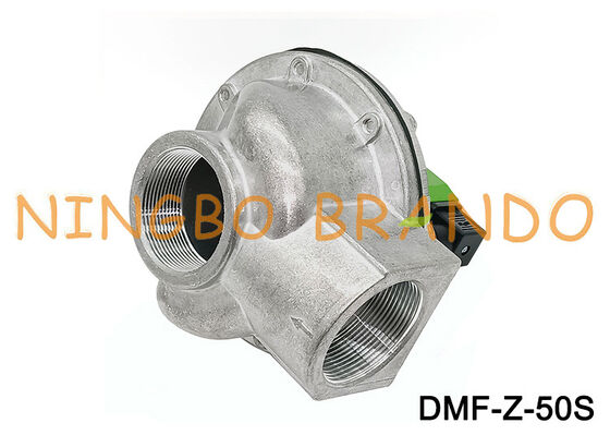 DMF-Z-50S G2 ইঞ্চি ডান কোণ বায়ুসংক্রান্ত পালস সোলেনয়েড ডায়াফ্রাম ভালভ AC220V DC24V