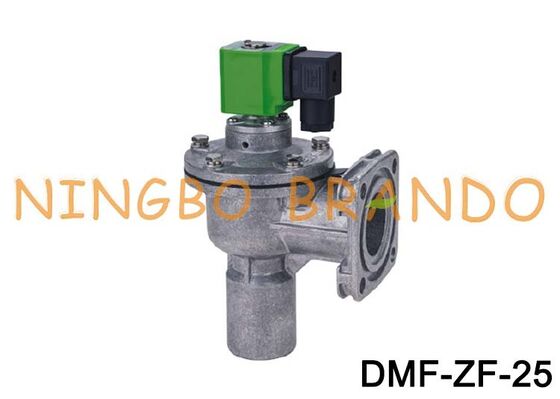 ফ্ল্যাঞ্জড পালস জেট ভালভ DMF-ZF-25 1'' বৈদ্যুতিক ডায়াফ্রাম ভালভ