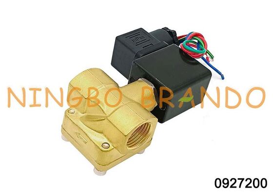 0927 সিরিজ সোলিনয়েড ভালভ 0927200 1/2' ব্রাস স্বাভাবিকভাবে বন্ধ ভালভ