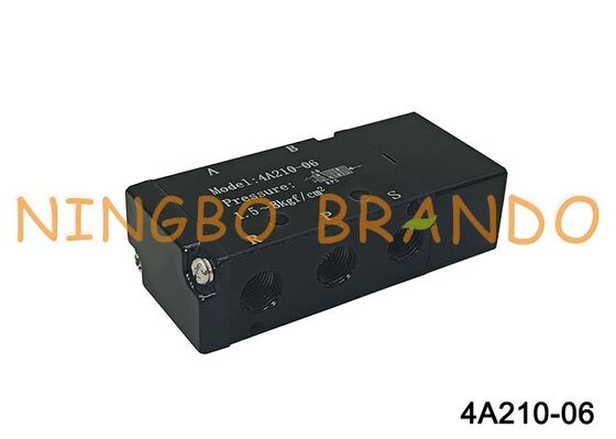 4A210-06 Pneumatic Air Valve 5/2 Way Directional Control Valve
