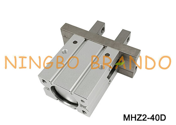 SMC Type MHZ2-40D Pneumatic Air Gripper 40mm Bore 2-Finger Parallel Gripper