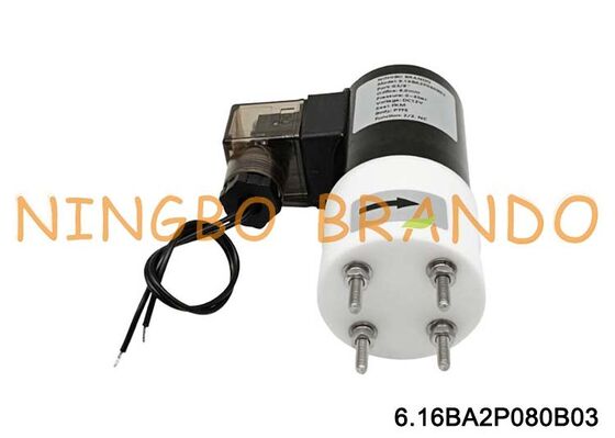 Anti-Corrosion PTFE Solenoid Valve 12V DC G3/8''