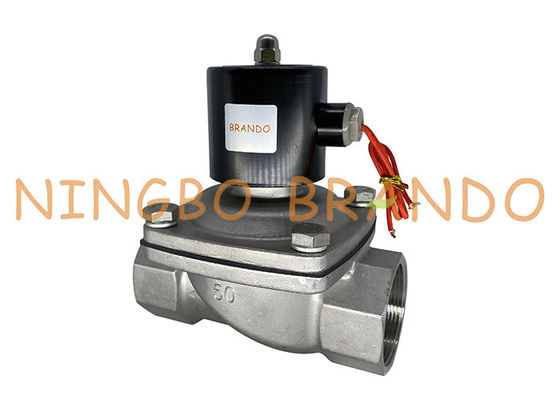 2 এস সিরিজ 2 '' ইঞ্চি 2S500-50 ইউনি-ডি টাইপ স্টেইনলেস স্টিল সোলোনয়েড ভালভ