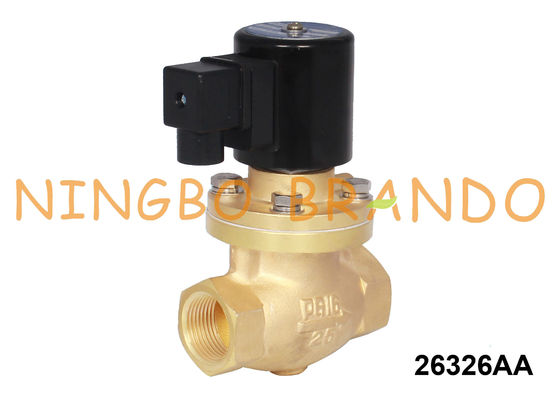 বাষ্প এবং গরম জল ব্রাস সোলেনয়েড ভালভ 1 1/4 &quot;1 1/2&quot; 2 &quot;24V 220V