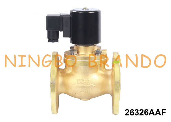 2 &quot;Flanged গরম জল এবং বাষ্প ব্রাস সোলেনয়েড ভালভ 24VDC 220VAC