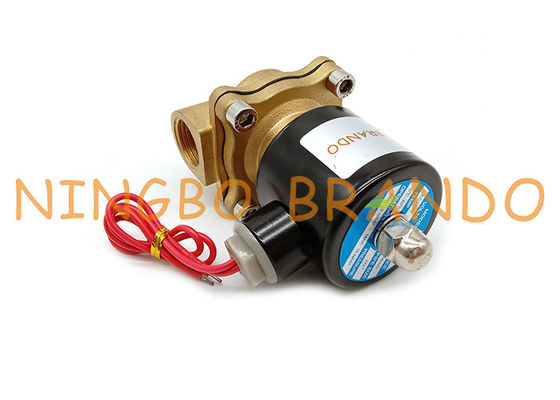 UW-15 2W160-15 1/2 &quot;2/2 ওয়ে ফ্লুইড কন্ট্রোল ব্রাস সোলেনয়েড ভালভ