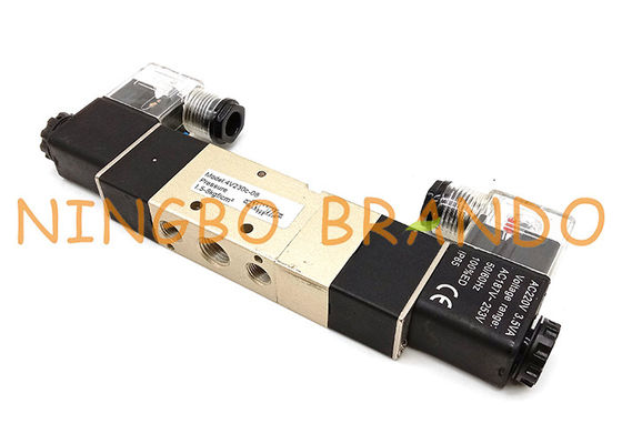 এয়ারট্যাক টাইপ 4V230C-08 1/4 &quot;5/3 ওয়ে ক্লোজড সেন্টার বায়ুসংক্রান্ত ভালভ