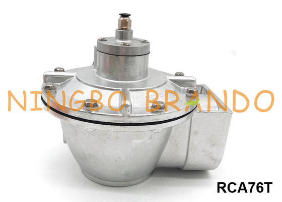 ব্যাগ ফিল্টারের জন্য গোয়েন টাইপ RCA76T থ্রেডেড পালস জেট ভালভ 3 ইঞ্চি