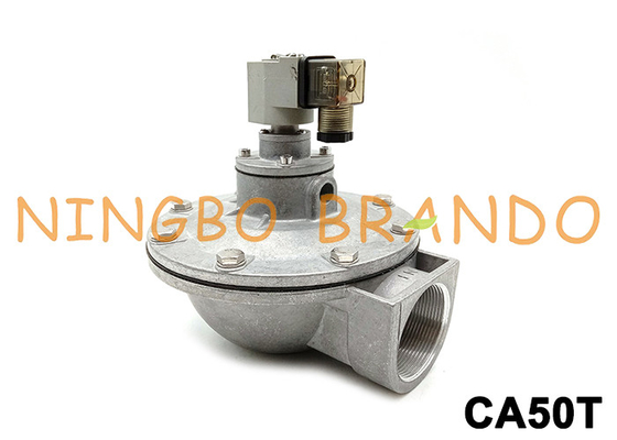 ব্যাগ ফিল্টার সিস্টেমের জন্য গোয়েন টাইপ CA50T 2'' থ্রেডেড পালস জেট ভালভ