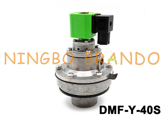 DMF-Y-40S 1-1/2'' এমবেডেড ডাস্ট কালেক্টর ইলেক্ট্রোম্যাগনেটিক ভালভ