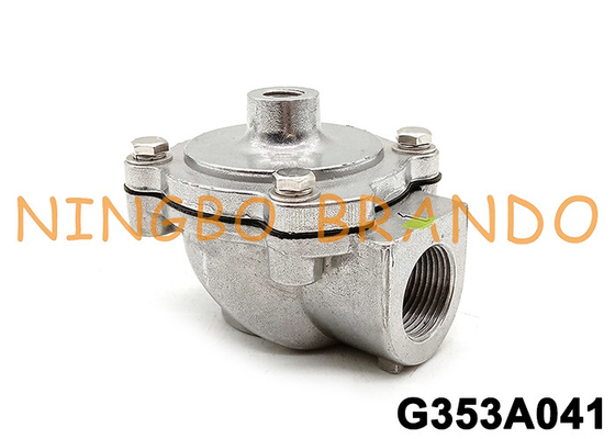 G353A041 3/4'' ব্যাগ ফিল্টারের জন্য ডান কোণ ধুলো সংগ্রাহক ভালভ