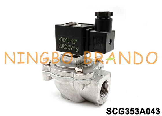 SCG353A043 3/4'' সমকোণ ডায়াফ্রাম ভালভ DC 24V AC 220V