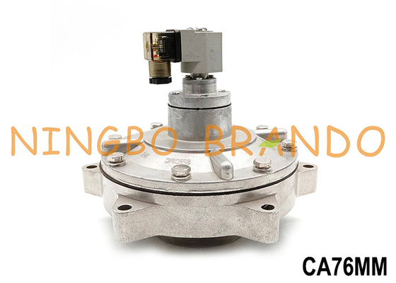 CA76MM 3'' পালস জেট ভালভ সম্পূর্ণ নিমজ্জন AC110V AC220V DC24V