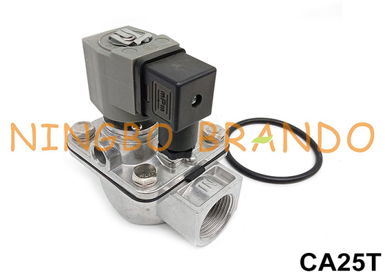 CA25T 1&quot; ডাস্ট কালেক্টর পালস জেট ভালভ 12V 24V DC 110V 220V AC