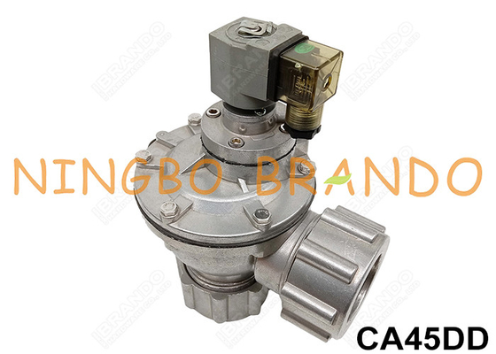 CA45DD 1.5'' ড্রেসার নাট পালস জেট ভালভ 220V AC 110V AC 24V DC